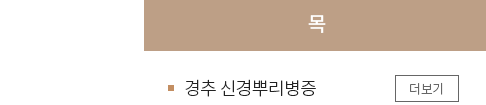 경추 신경뿌리병증